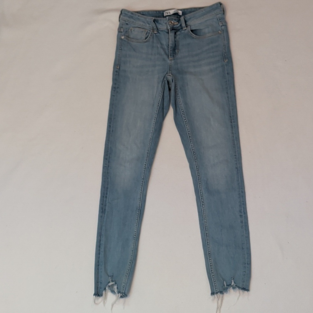 Zara Denim Light Wash Women's Skinny Jeans